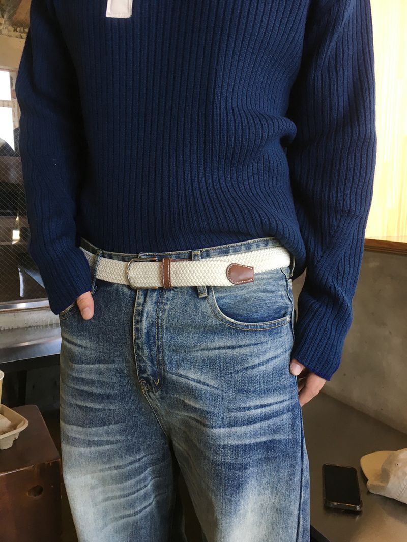 HOLY IN CODE（ホーリーインコード）の「No.1881 E スパン メッシュベルト (6color)（ファッション小物）」
