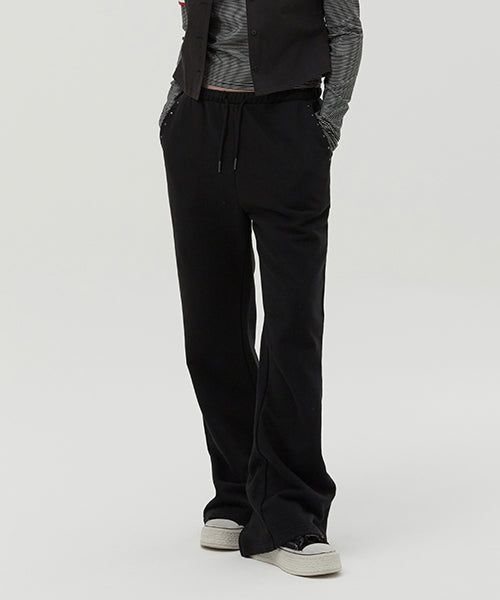 KIRSH（キルシー）の「STUD POINT CUTTING TRACK PANTS [BLACK]（Pants）」