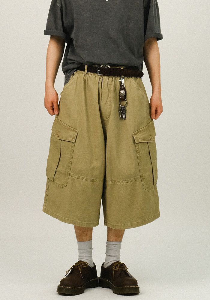 SEMIKAJI(セミカジ)の「AE CARGO BERMUDA BANDING PANTS(Pants)」