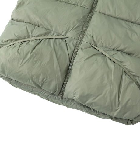 Detachable Hood Angle Pocket Padded Vest