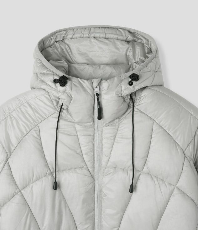 Wave Quilting Hood Lightweight Padding