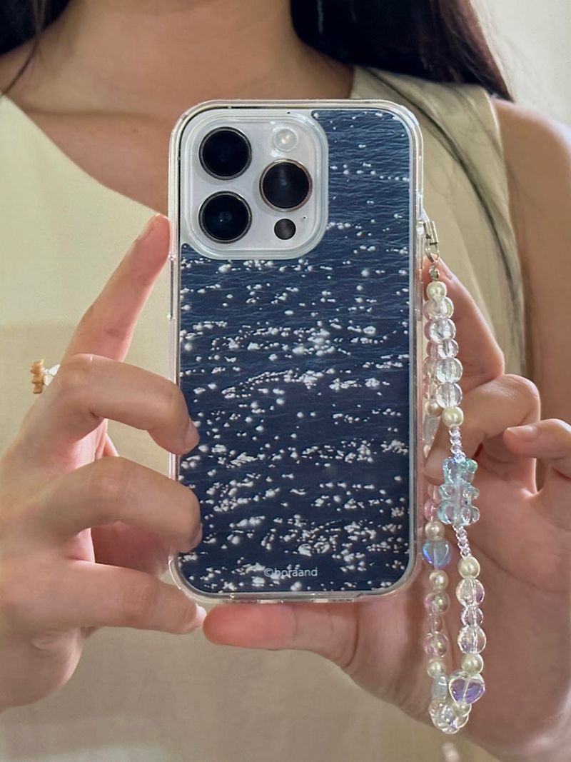 bora and(ボラアンド)の「Shining waves case (Jell-hard)(Smartphone Accessories)」