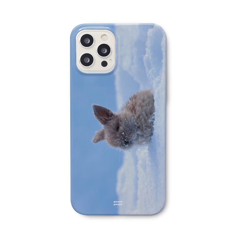 PHONO PHONO(フォノフォノ)の「BEIGE BUNNY PHONE CASE (HARD)(Smartphone Accessories)」