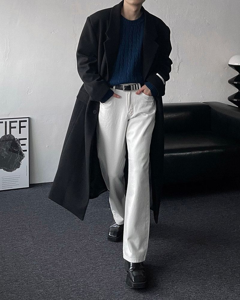 YM Lauren Wool Dart Coat (4 colors)