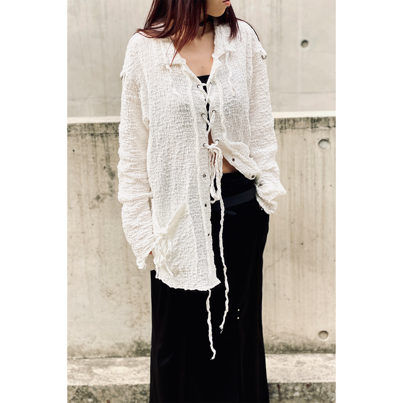 LACE-UP SHIRDIGAN