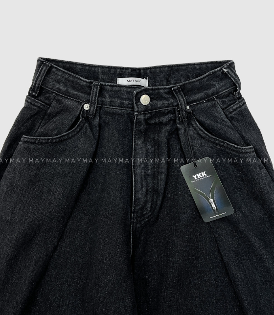 Stone Pintuck Wide Pants