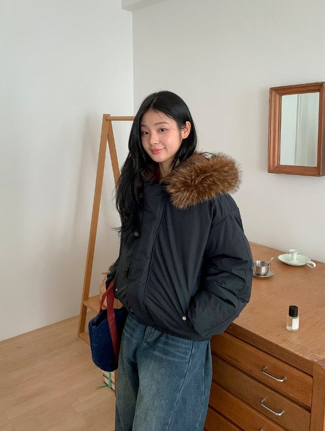 BAON（バオン）の「Gyuten Duffle Hood Padding Jumper（Jackets/Outerwear）」