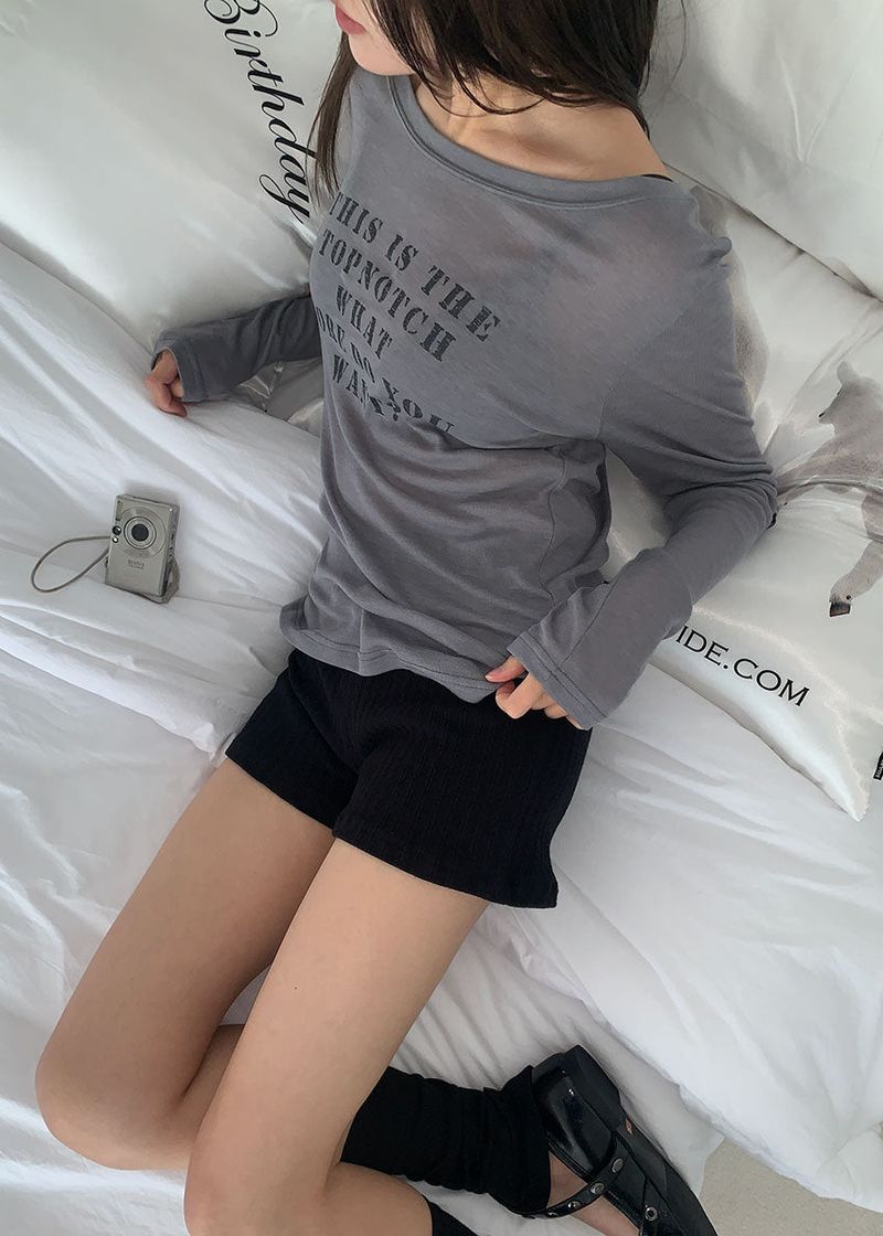 WANT LONG SLEEVE TEE
