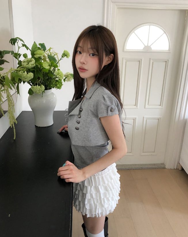 Nak Napoleon Crop Jacket Set