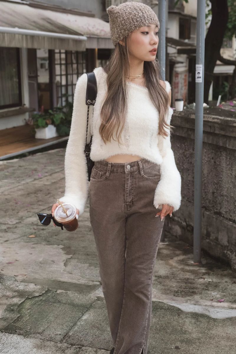 Winery Corduroy Flare Pants - 3 colours