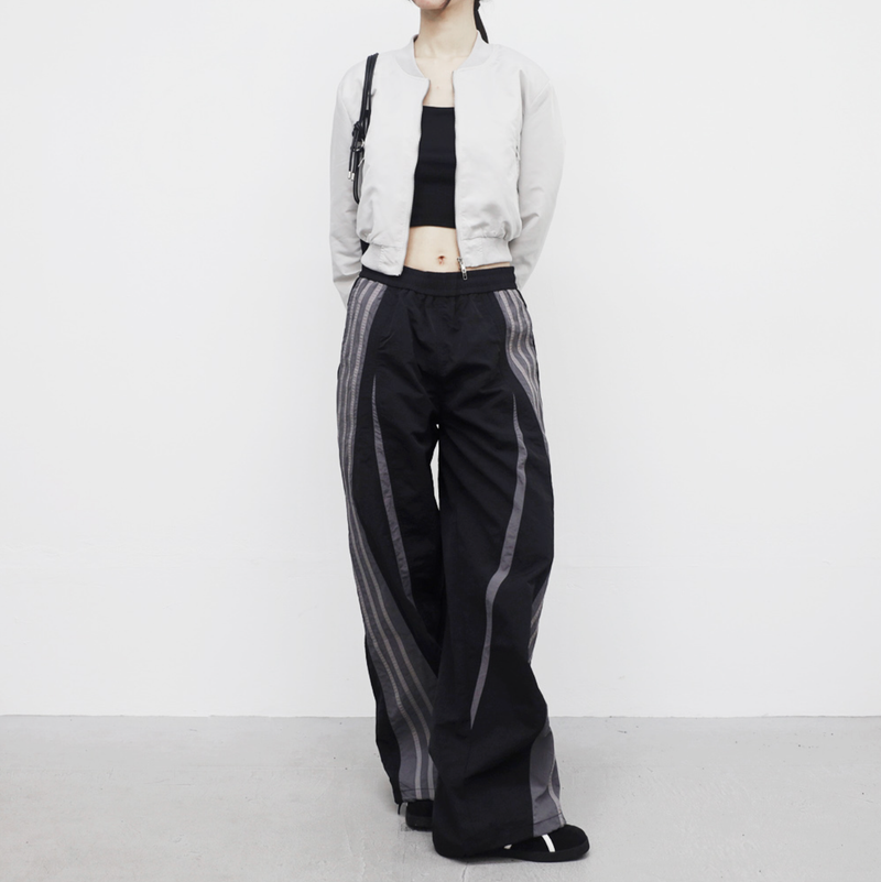 NONCODE（ノンコード）の「(Unisex) ブリアンカラートラックパンツ（パンツ）」