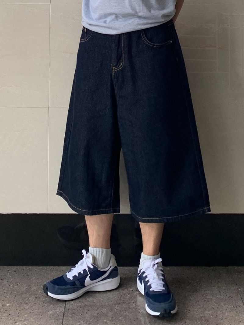 Mensfloor（メンズフロア）の「Lavada Raw Denim Back-Banding Bermuda Pants（Pants）」