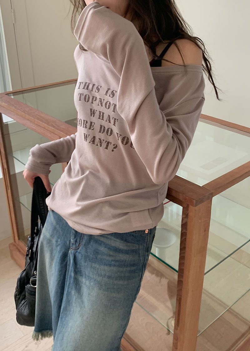 WANT LONG SLEEVE TEE