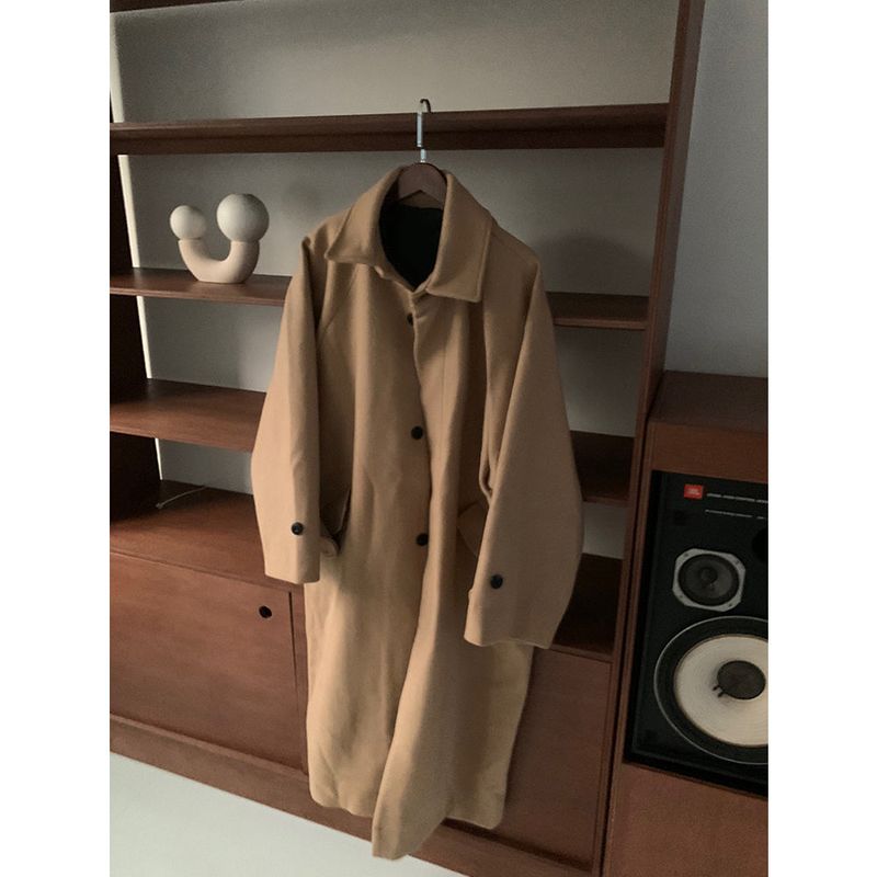 Nus. Beige Wool Coat