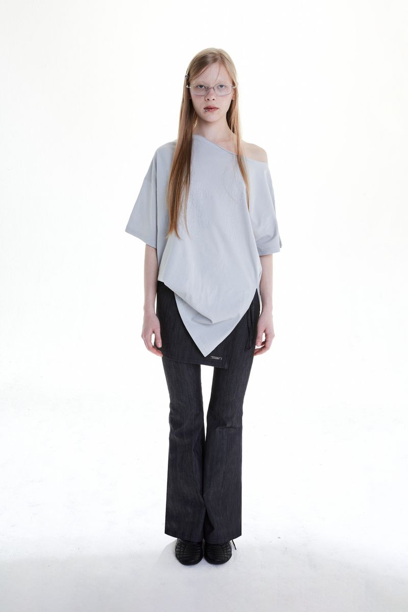 DEPARTURE CUBIC UNBALANCED TOP (GRAY)