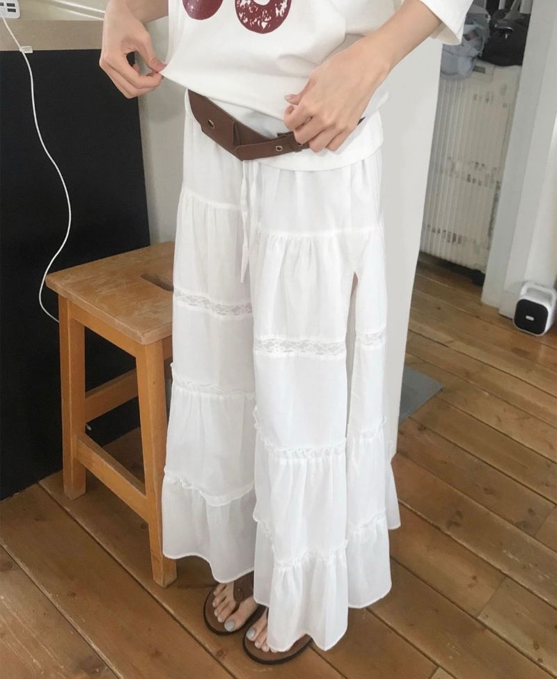 [ side slit ] closet long & maxi sk