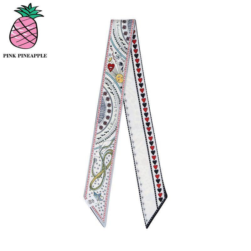 TARO PRINT TIE SCARF