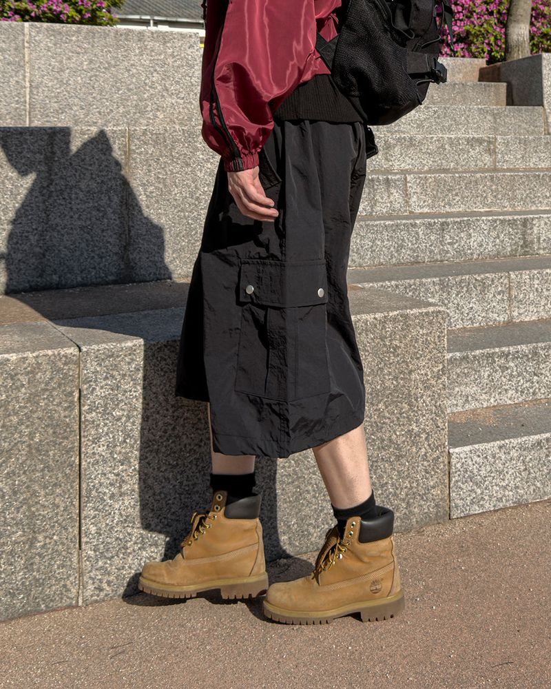 Kelt Nylon Cargo Bermuda Pants