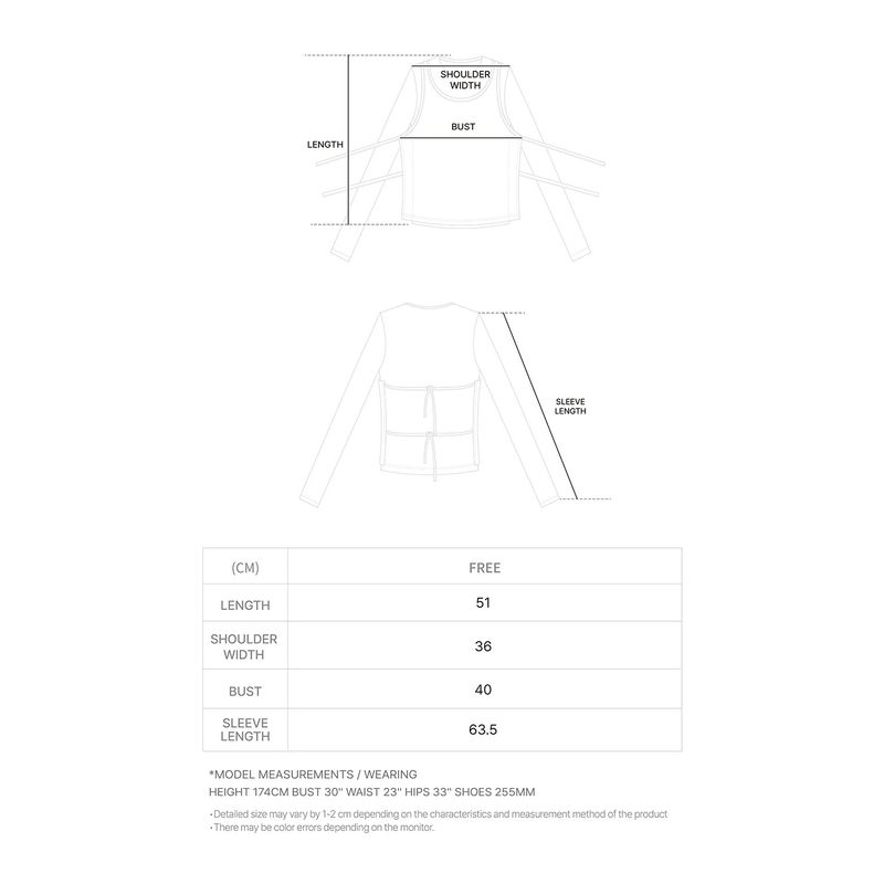 Double Layered Strap Top (BLACK)
