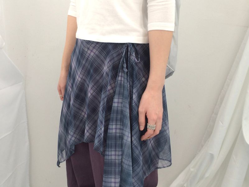 Semi-balloon pocket cotton pants
