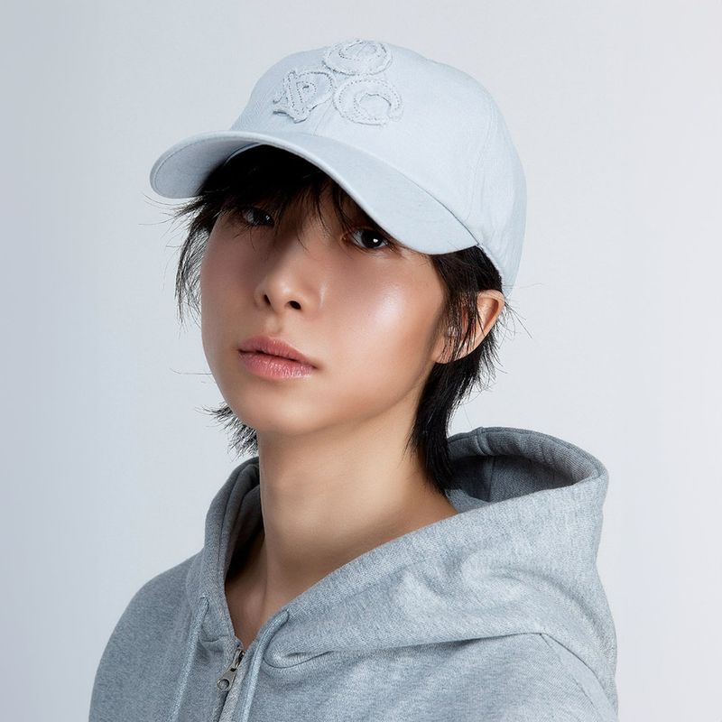 (DUC) Symbol Cotton Ball Cap Grey