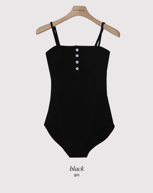 RS Vivid Half Button Monokini (2color)
