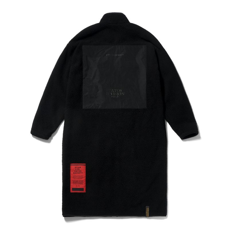 BLEND OVERSIZED FLEECE COAT
