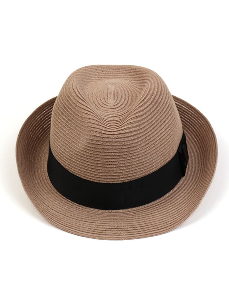 BU Soft Summer Beige Short Fedora