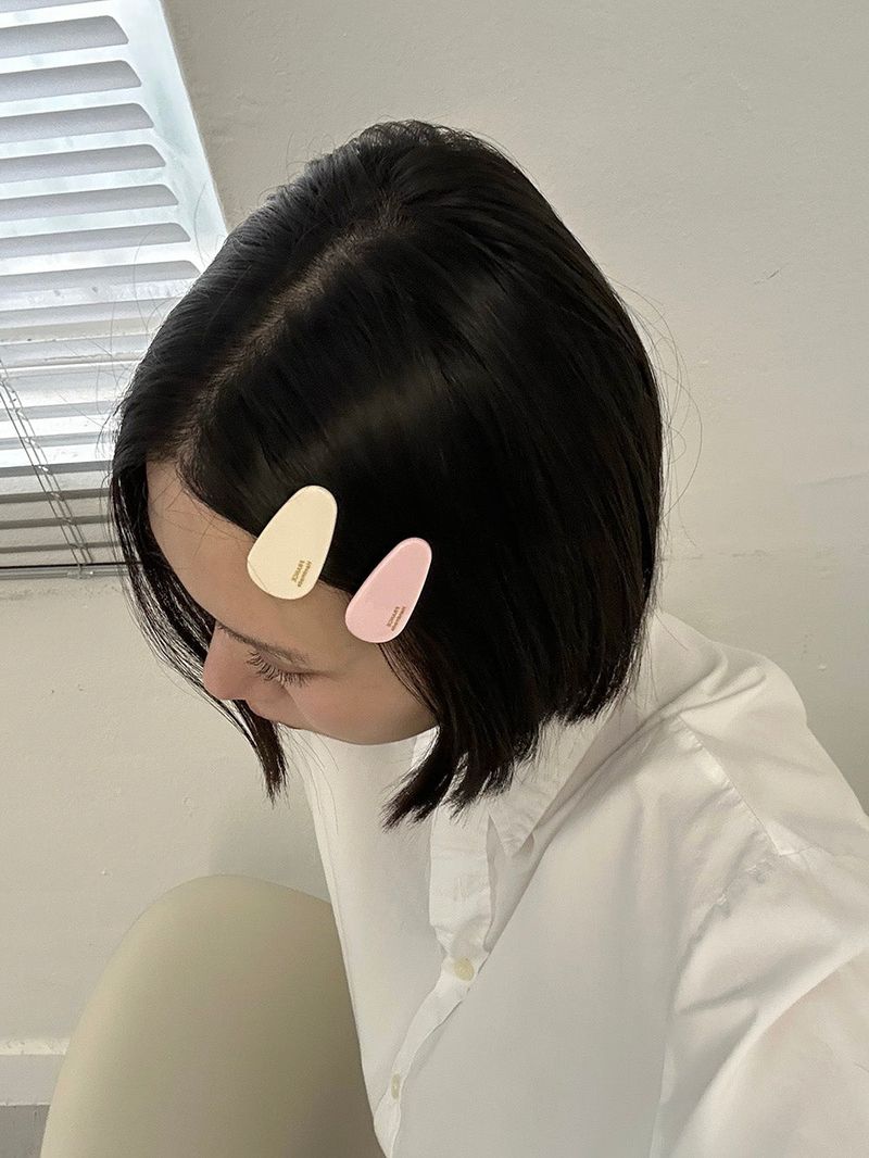 (Ver.2) Drop hair pin (4color)