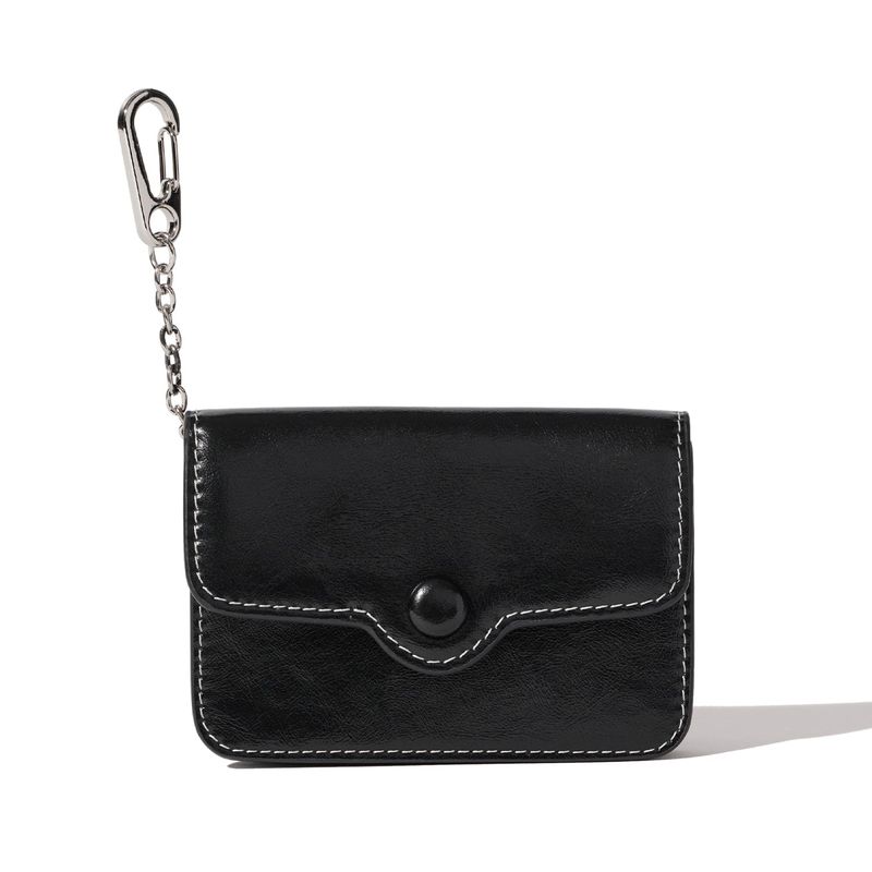 LE MASQUE(ルマスク)の「DOT Compact Keyring Card Wallets black(Smartphone Accessories)」