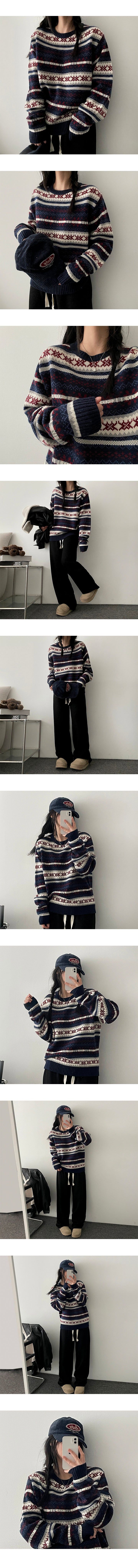 Clen Nordic knit