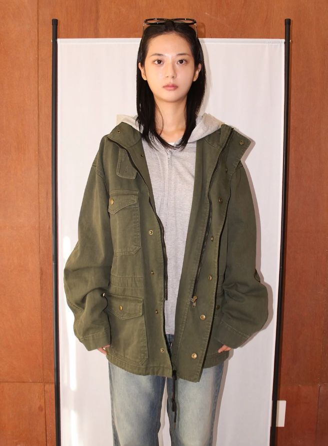 VINTAGE WASHED FIELD JACKET