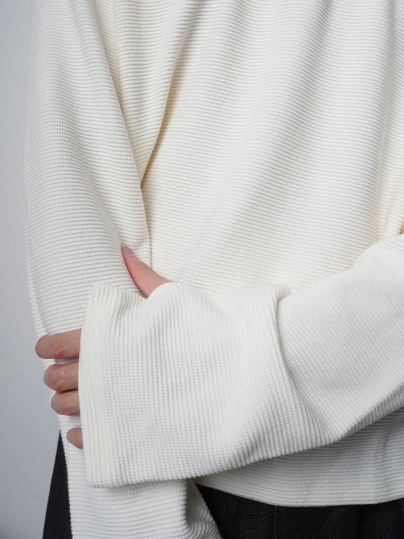 TP4 Waffle-Knit Henley Shirt