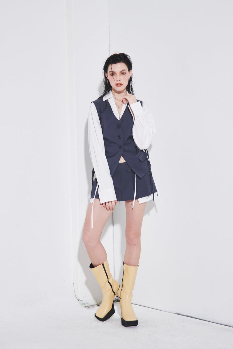 OUT POCKET MINI SKIRT