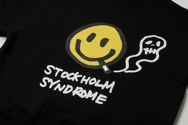 SMOKER HOODIE - BLACK