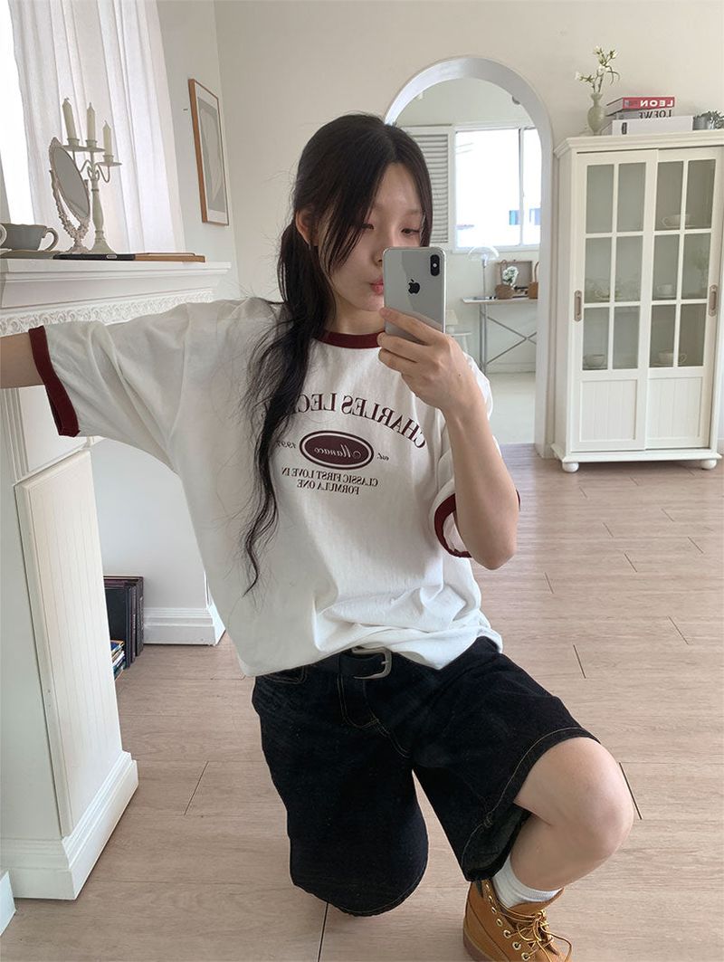 RAW BERMUDA JEANS