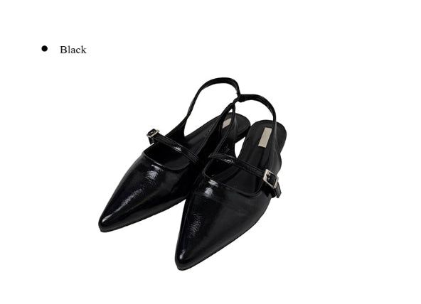 Vince Stiletto Buckle Slingback