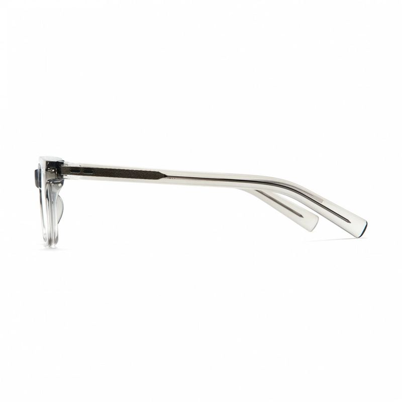 Horn-Trimmed Transparent Glasses Y.LAB 03 C15