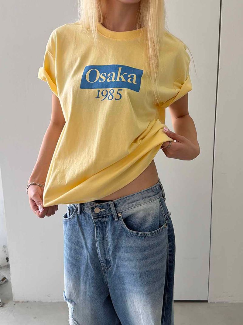 MUZESEOUL(ミューズソウル)の「Osaka vintage logo t-shirts(4color)(Tops)」