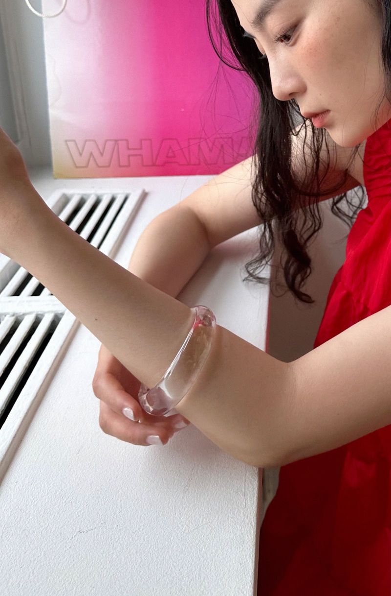 geegee(ジジ)の「clear formica bangle(Accessories)」