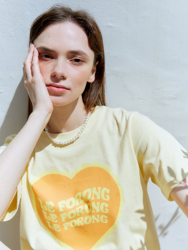 The Summer Romance T-shirt (Yellow)