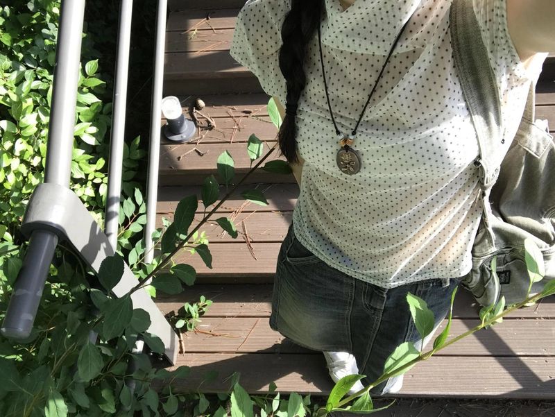 dots see-through t-shirts