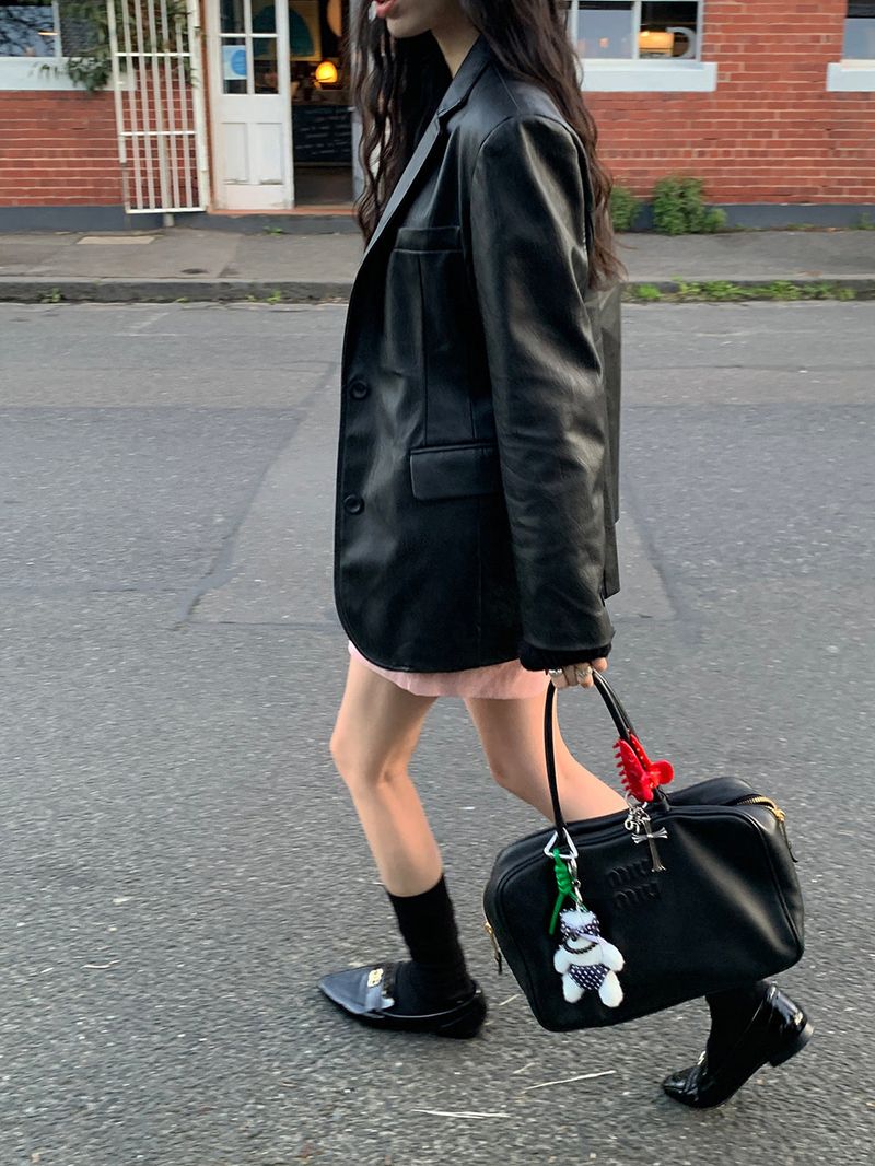 [MADE] Onz Classic Vegan Leather Jacket