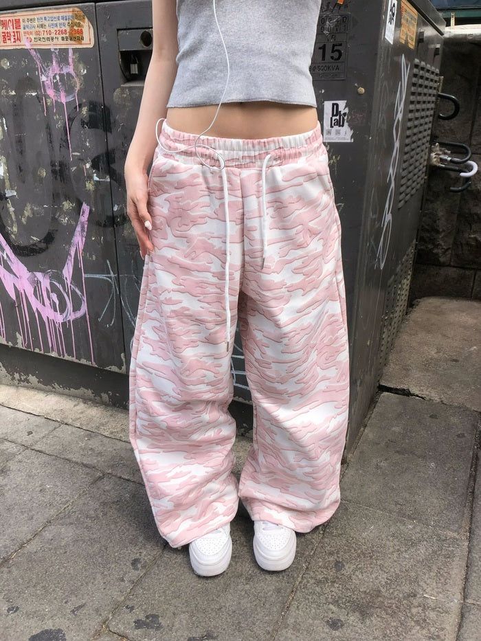 Strawberry Camo Pants