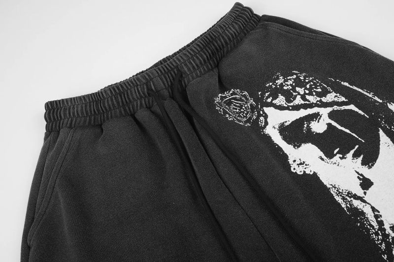 Daphne Drawstring Graphic Pants