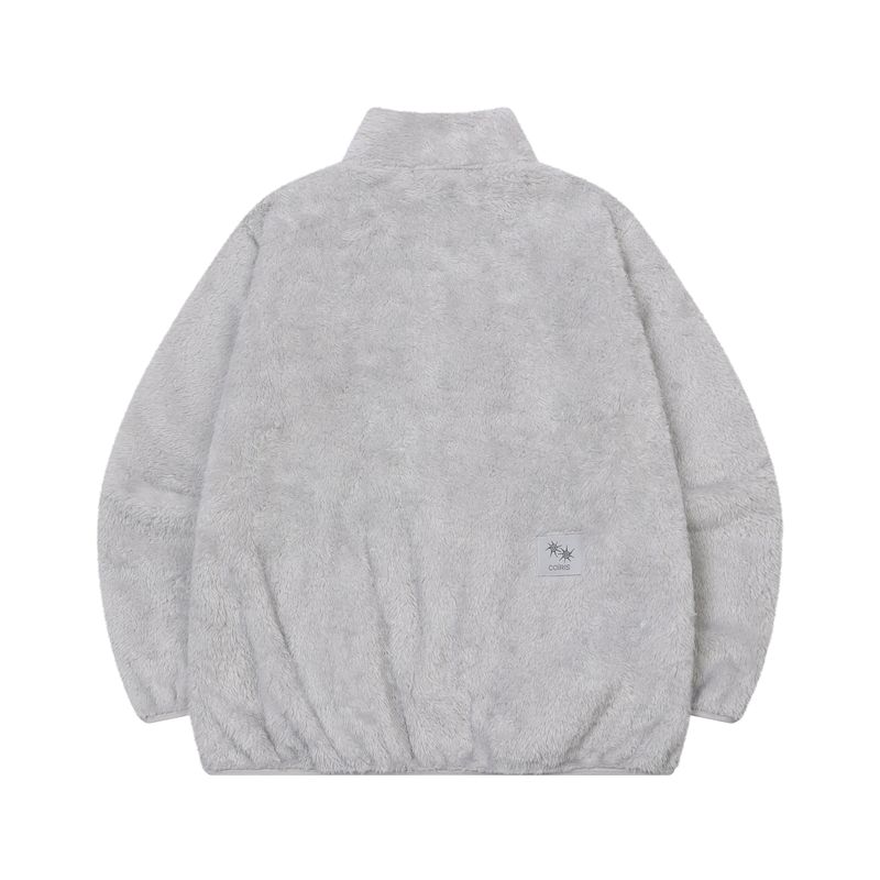 NOOVE WOOL FLEECE ZIP-UP (2COLOR)