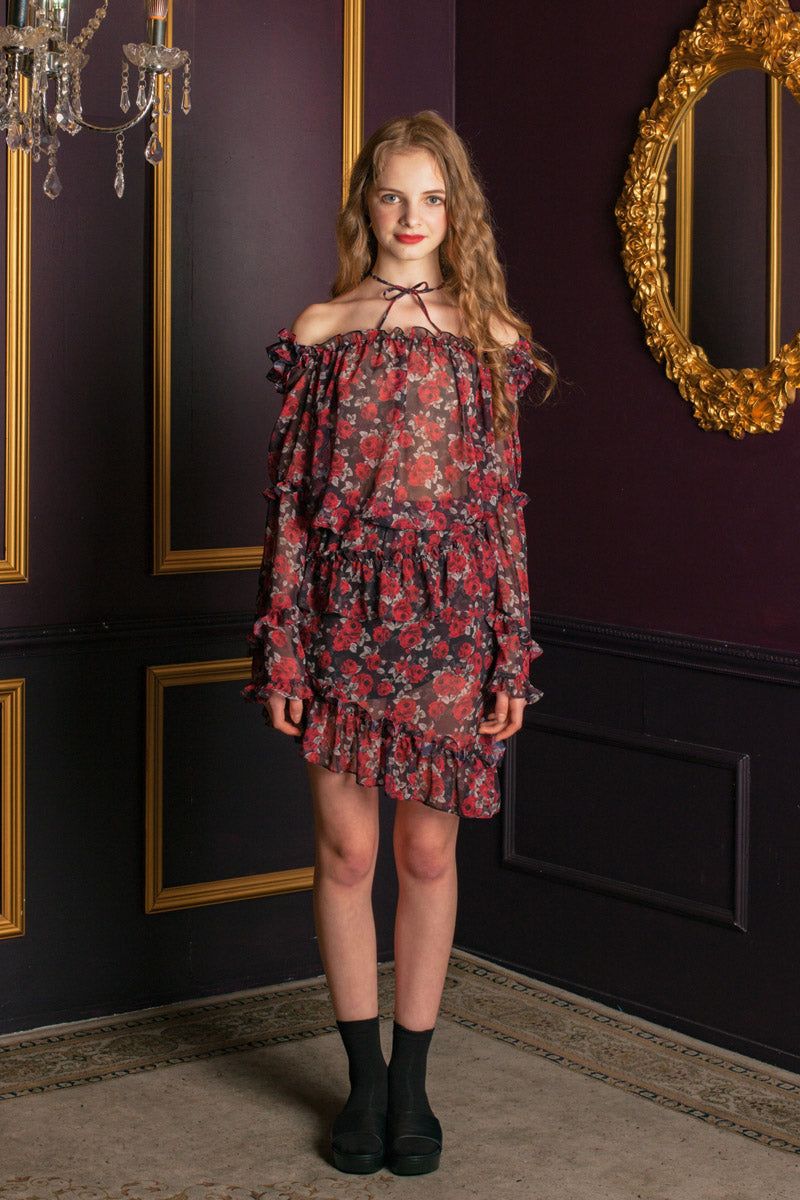 rose skirt