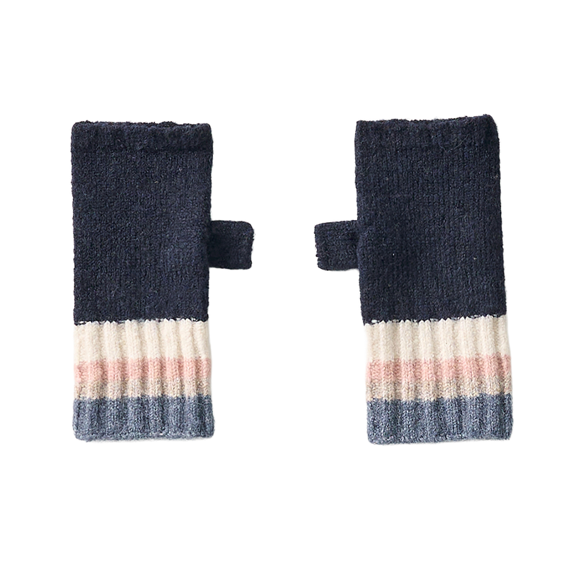 Color Layered Hand Warmer (Navy)