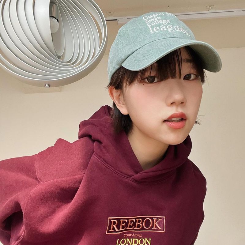7 COLLEGE NEW WORDING BALL CAP