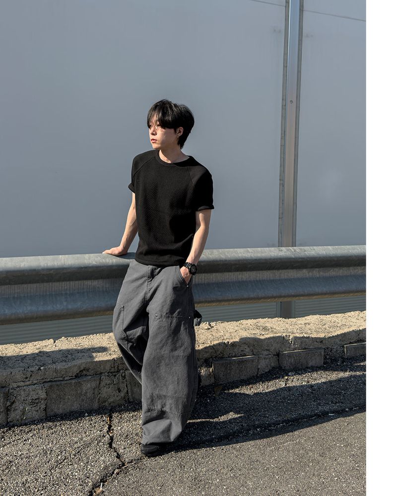 Reton Double Knee Wide Work Pants
